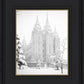 Salt Lake City High Key Snow