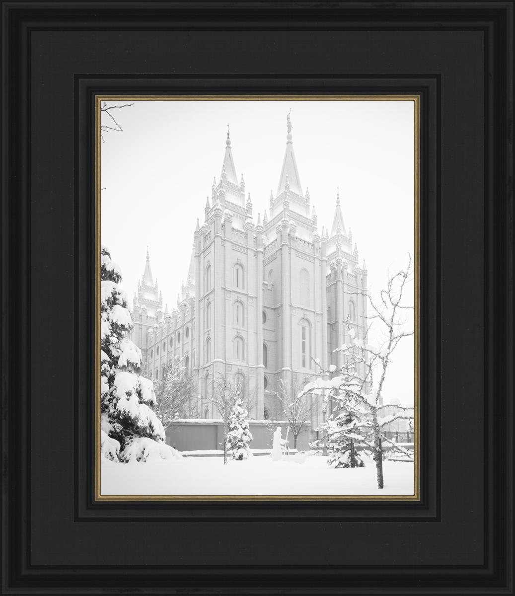 Salt Lake City High Key Snow