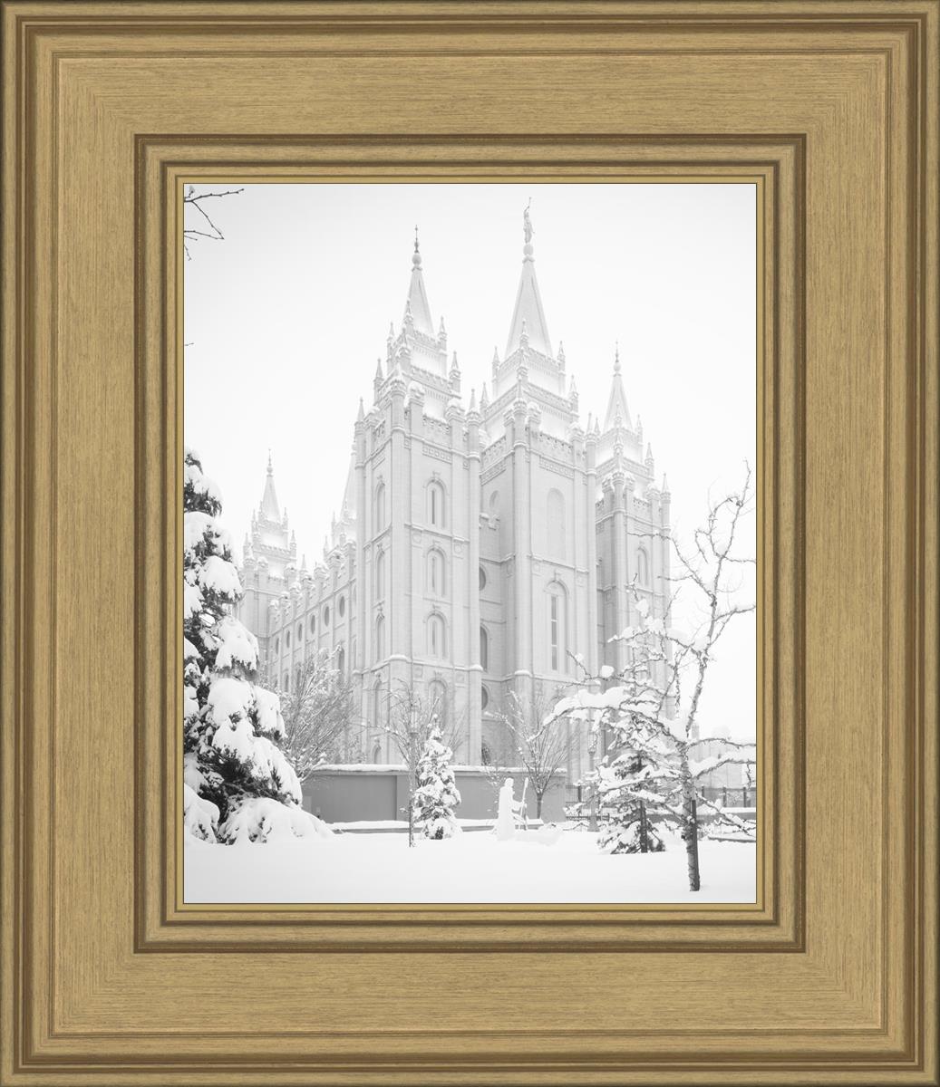 Salt Lake City High Key Snow