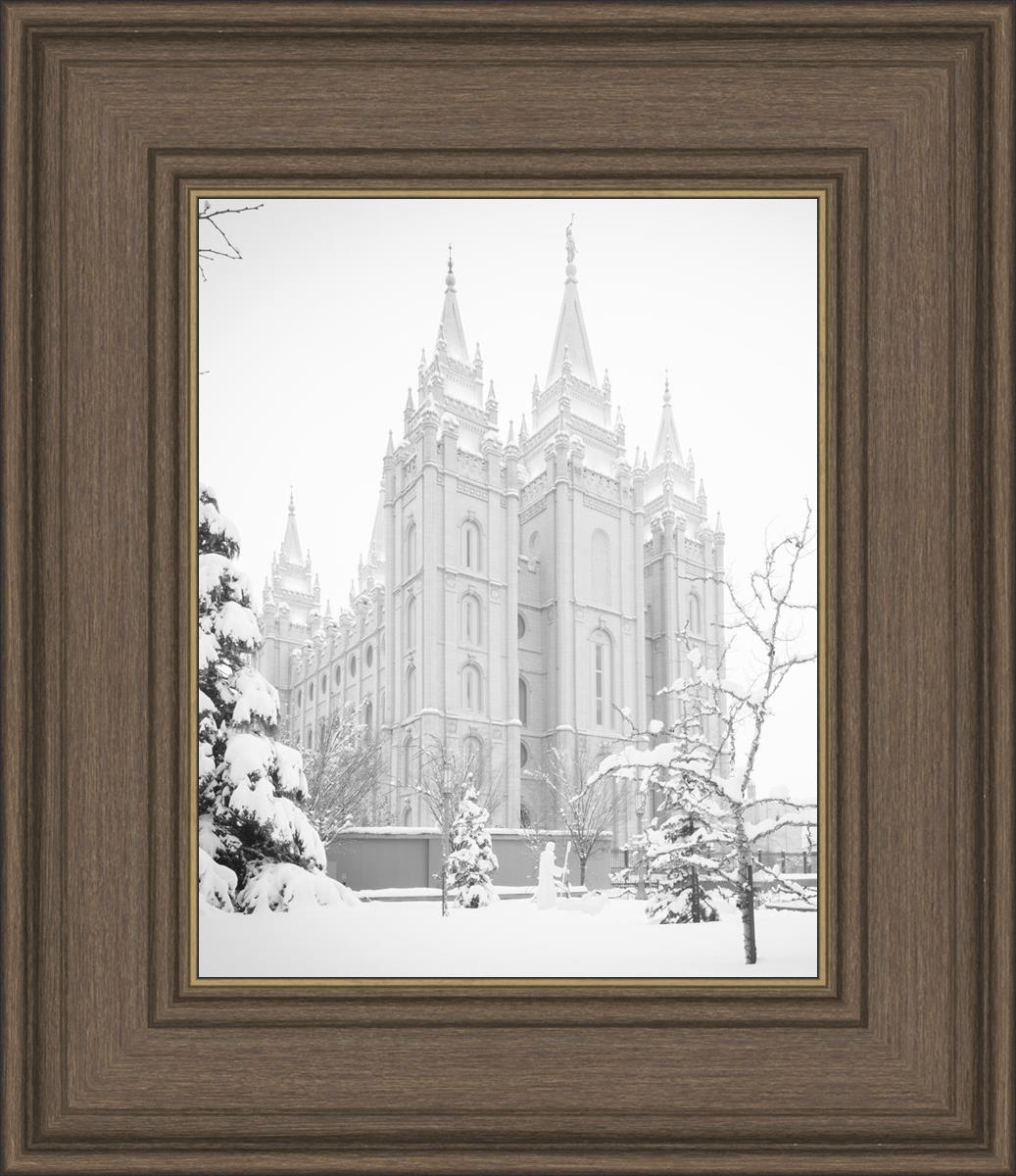 Salt Lake City High Key Snow