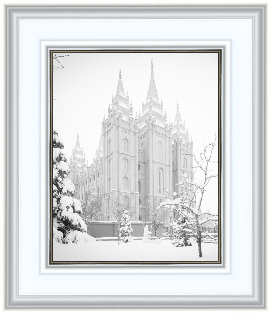 Salt Lake City High Key Snow