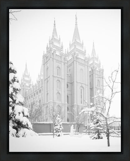 Salt Lake City High Key Snow