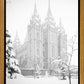 Salt Lake City High Key Snow