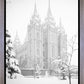 Salt Lake City High Key Snow