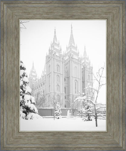 Salt Lake City High Key Snow