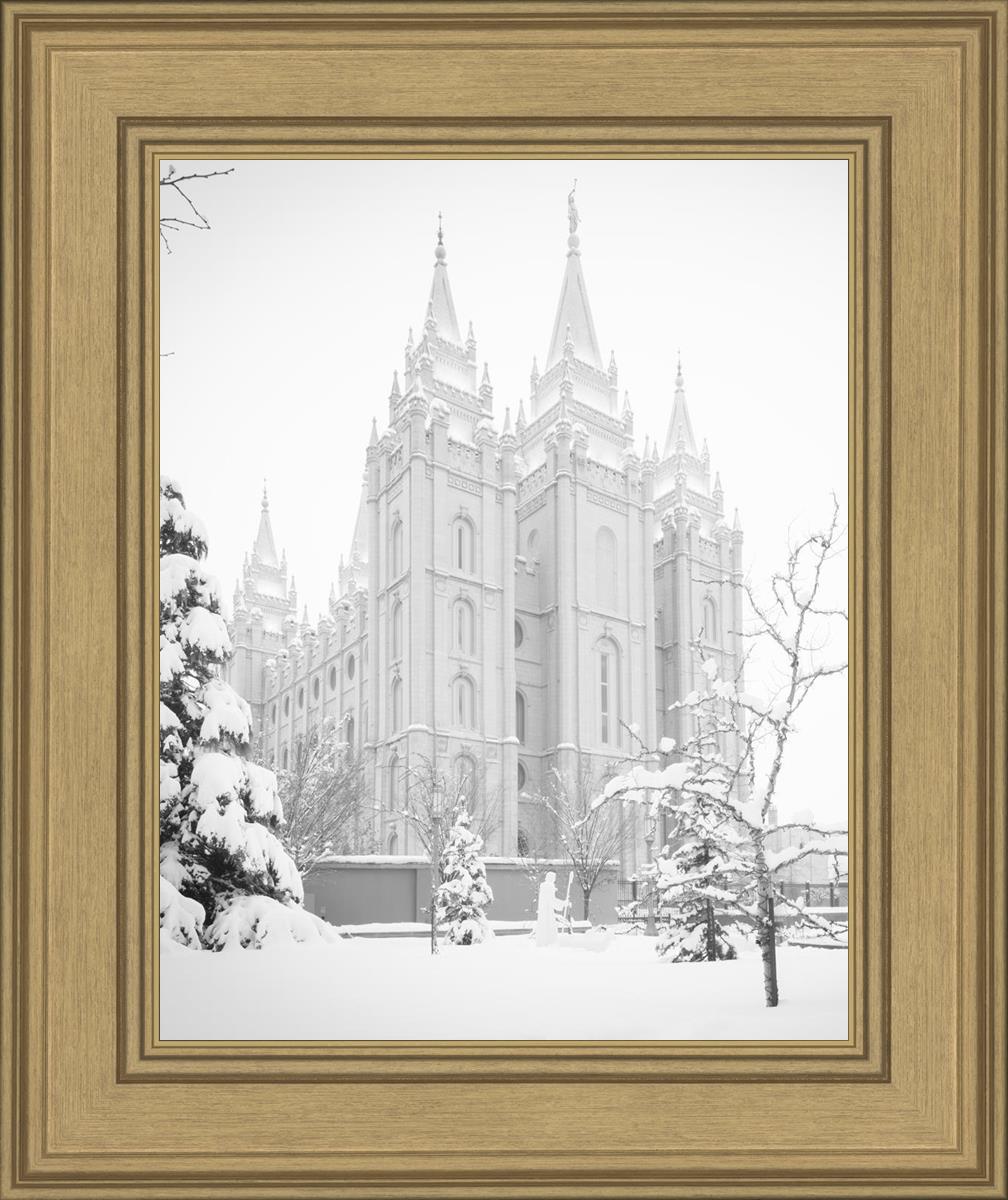 Salt Lake City High Key Snow
