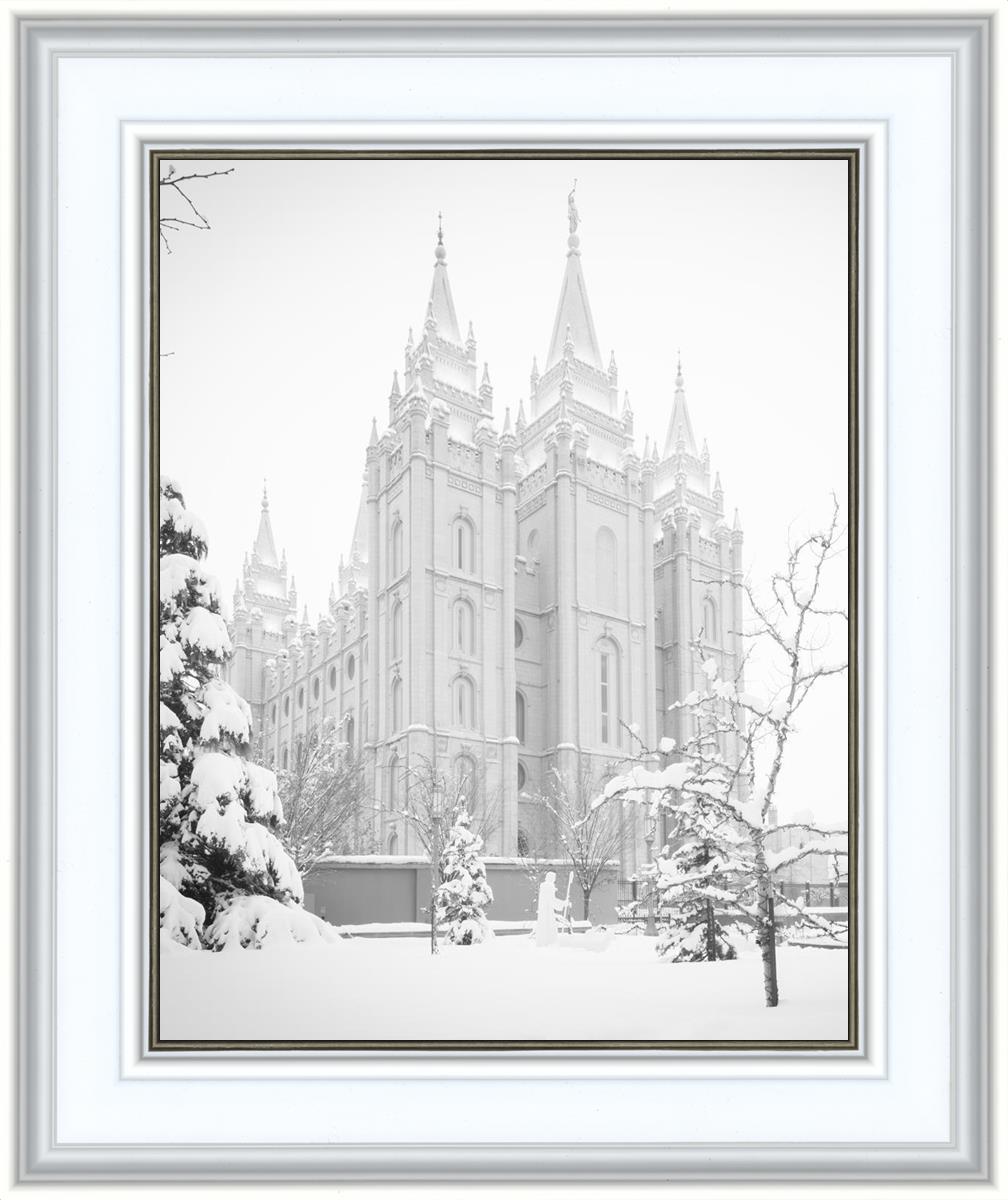 Salt Lake City High Key Snow
