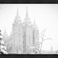 Salt Lake City High Key Snow