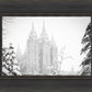 Salt Lake City High Key Snow
