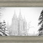 Salt Lake City High Key Snow