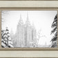 Salt Lake City High Key Snow