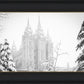 Salt Lake City High Key Snow