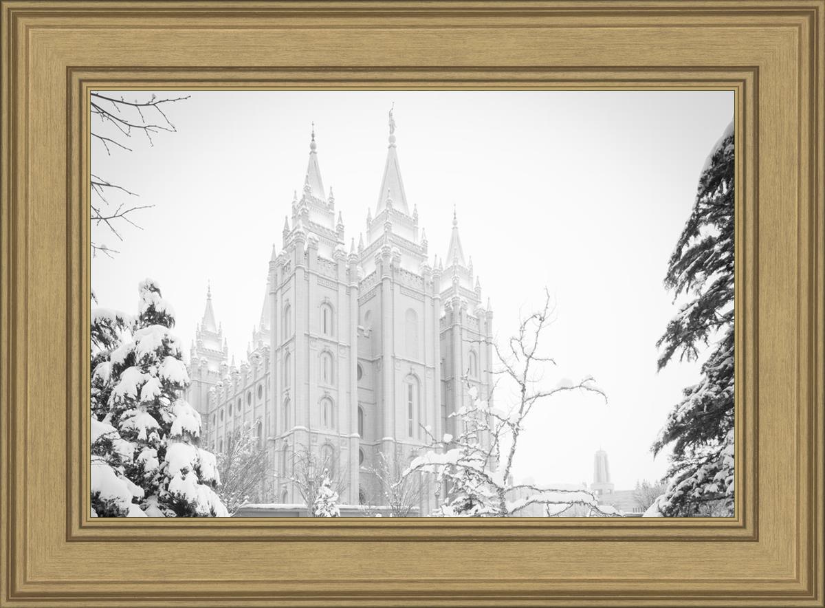 Salt Lake City High Key Snow