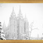 Salt Lake City High Key Snow