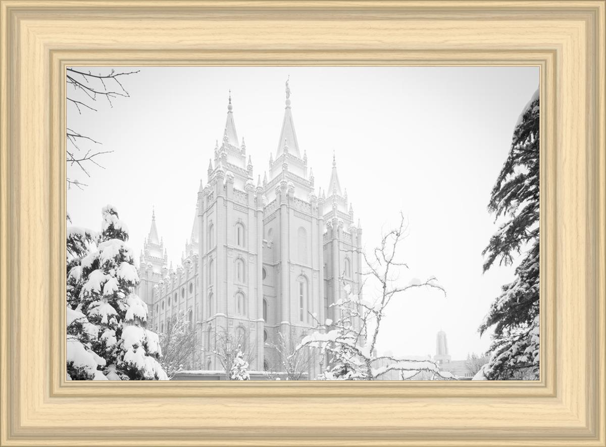 Salt Lake City High Key Snow