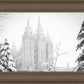 Salt Lake City High Key Snow