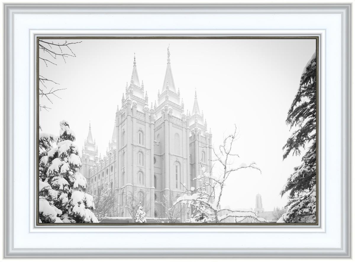 Salt Lake City High Key Snow