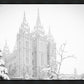 Salt Lake City High Key Snow