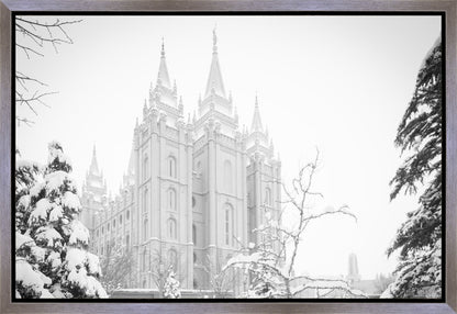 Salt Lake City High Key Snow