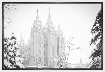 Salt Lake City High Key Snow
