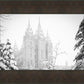 Salt Lake City High Key Snow