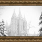 Salt Lake City High Key Snow