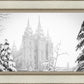 Salt Lake City High Key Snow