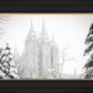 Salt Lake City High Key Snow