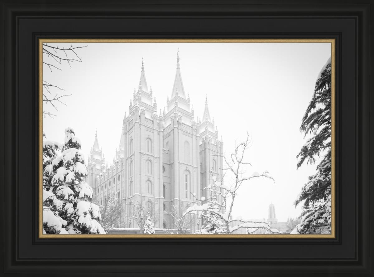 Salt Lake City High Key Snow
