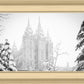 Salt Lake City High Key Snow