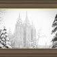 Salt Lake City High Key Snow