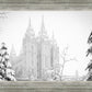 Salt Lake City High Key Snow