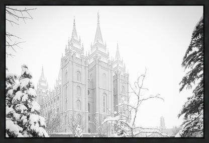 Salt Lake City High Key Snow