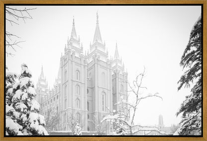 Salt Lake City High Key Snow