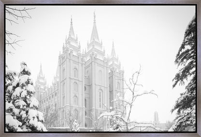 Salt Lake City High Key Snow