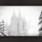 Salt Lake City High Key Snow