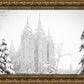 Salt Lake City High Key Snow