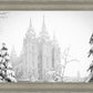 Salt Lake City High Key Snow