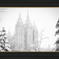 Salt Lake City High Key Snow