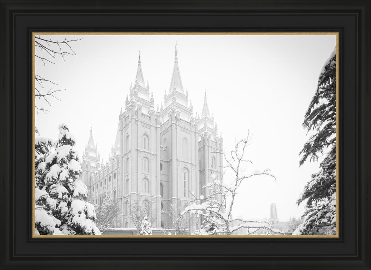 Salt Lake City High Key Snow