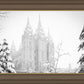 Salt Lake City High Key Snow