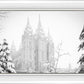 Salt Lake City High Key Snow