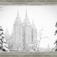Salt Lake City High Key Snow
