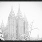 Salt Lake City High Key Snow