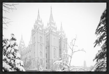 Salt Lake City High Key Snow