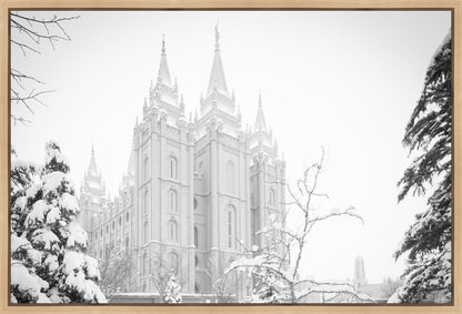 Salt Lake City High Key Snow