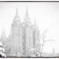 Salt Lake City High Key Snow