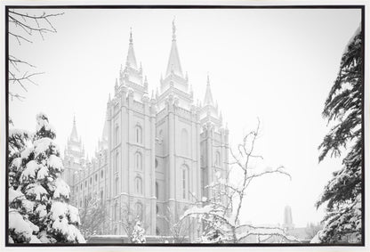 Salt Lake City High Key Snow