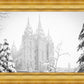 Salt Lake City High Key Snow