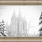 Salt Lake City High Key Snow